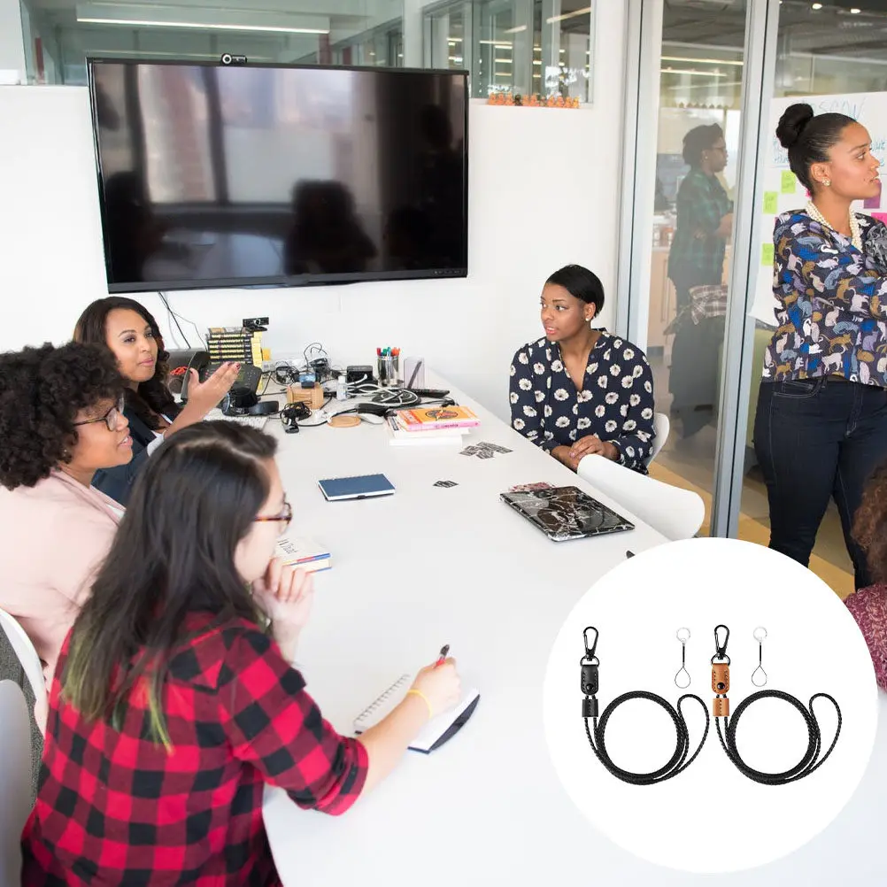 

Набор из 1 шт. Премиальный шнурок для ID-карты, бейджа, держателя для именной таблички, многофункциональный шнурок для ключей, удобный портативный аксессуар