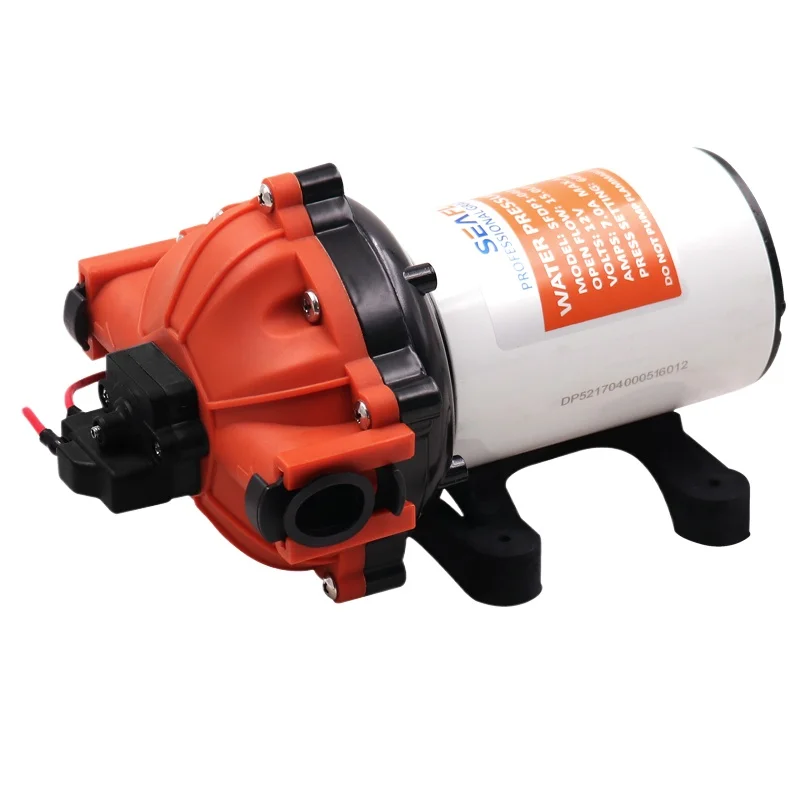 

Self-priming DC water pump, RV yacht booster pump 12/24V diaphragm pump