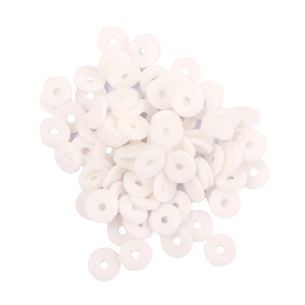 

90 PCS Wool Mat Piano Repair Parts Felt Pads Balance Rail Punchings Hole Hitch Pin Front Regulating Tools