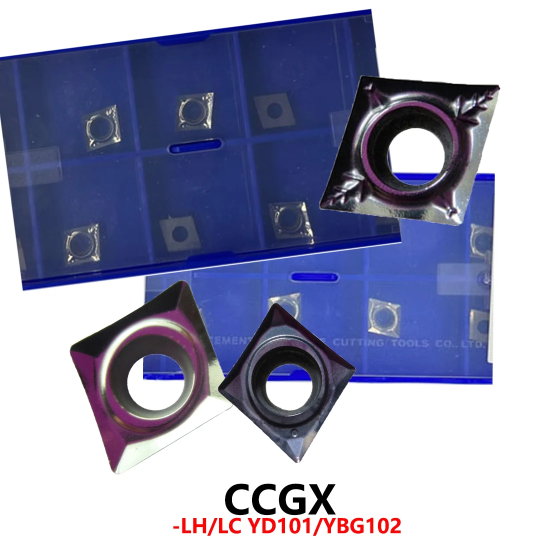 

Original CCGX060202 CCGX060204 CCGX09T302 CCGX09T304 CCGX09T308 CCGX120402 CCGX120404 CCGX120408 LH LC YD101 Carbide Inserts CNC