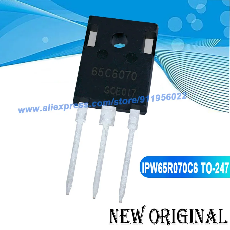 (5 Pieces) 6R074C6 IPW60R074C6  TO-247 / IPW65R070C6 65C6070 650V 53A / 60C7099 IPW60R099C7 650V 83A TO-247