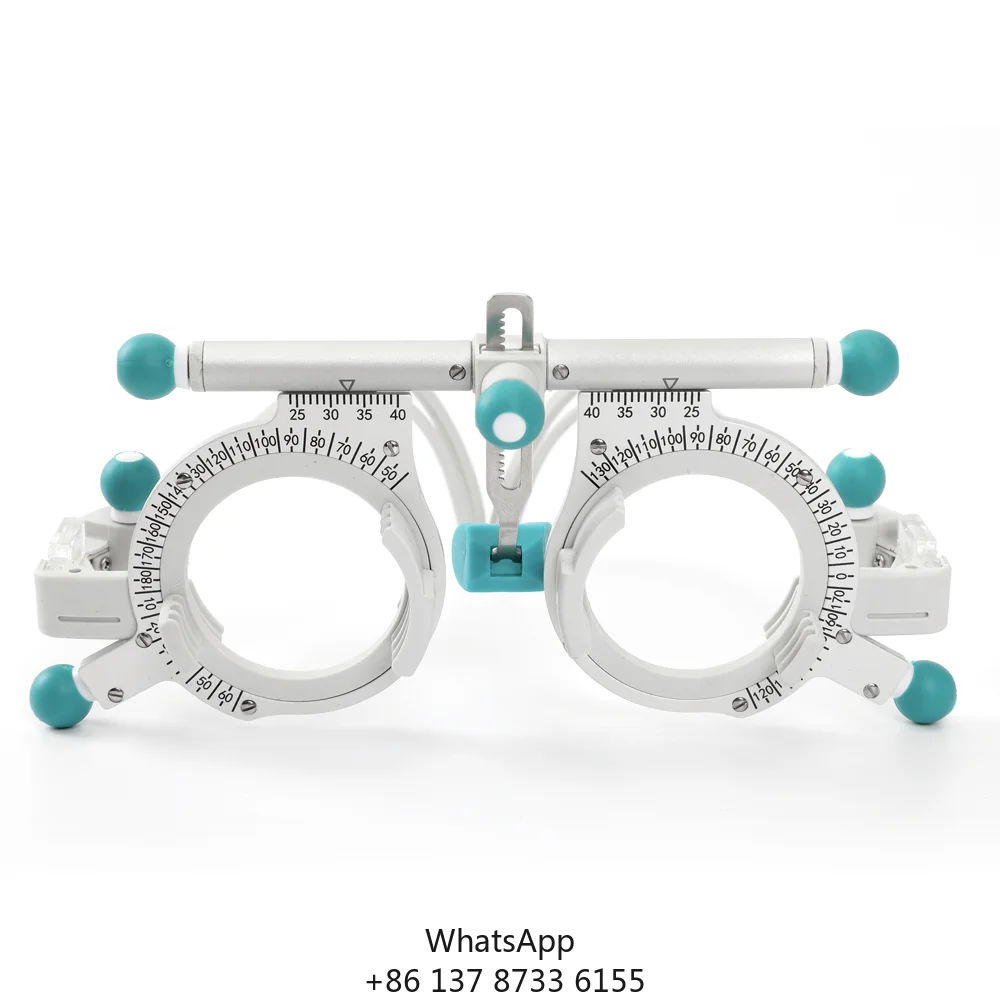 Optical Instrument International Trial Lens Frame Super Light 50g Titanium Ophthalmic Made Adjustable