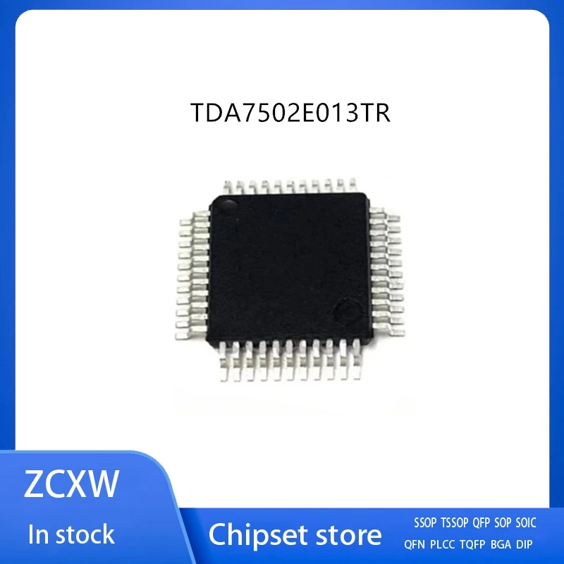 2 teile/los tda7502e013tr tda7502 qfp44