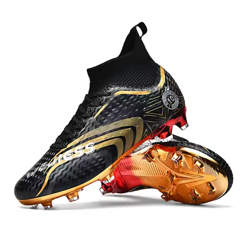 Men's Football Field Cleats Professional Society Soccer Boots Outdoor Grass Training Soccer Shoes Children Sports Sneakers 2025