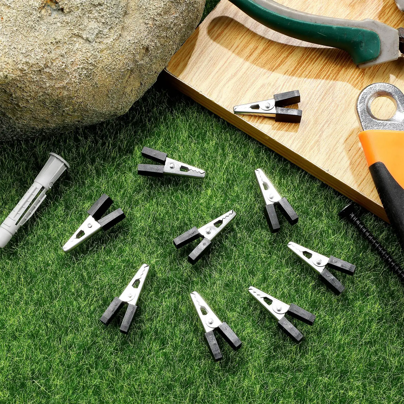 

20Pcs Bird Cage Clips Safety Clip Door Lock Parrot Cage Safety Clip Pet Cages Accessories Clips Birdcage Accessories