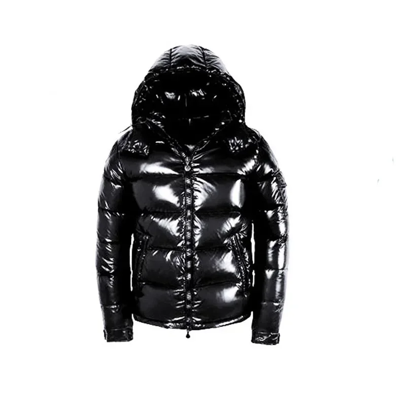 The King Of Down Jackets Men Hooded Winter Down Jacket With NFC Detachable Hat White Goose Down Filling Warm Casual Coat