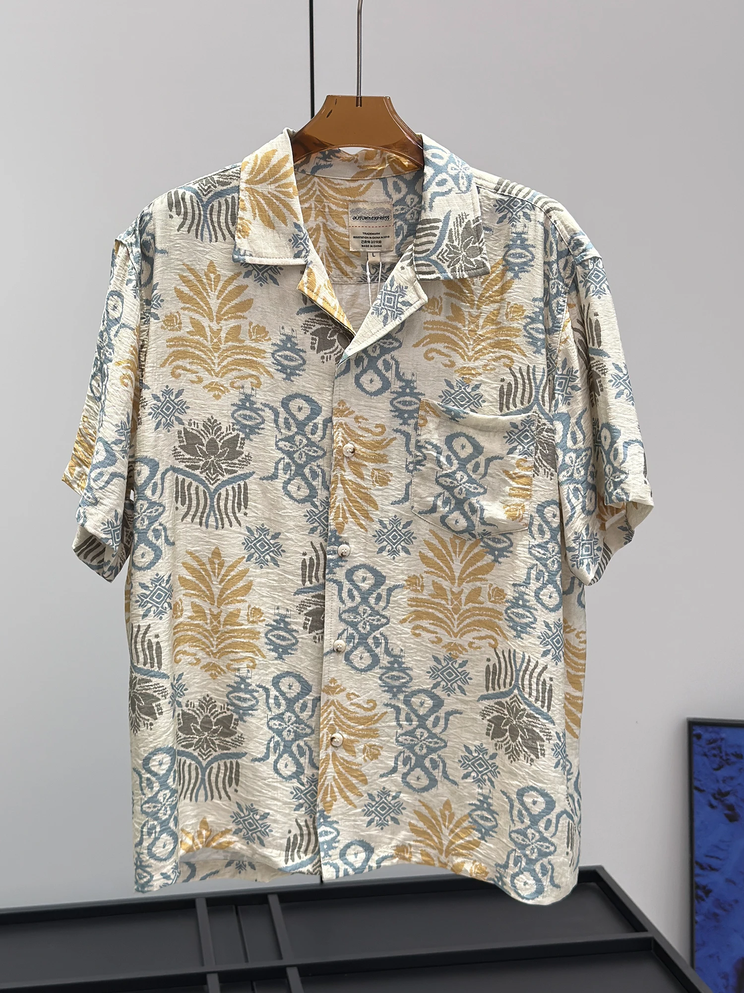 Linen Shirt Breathable - Boheemse stijl linnen overhemd voor heren,