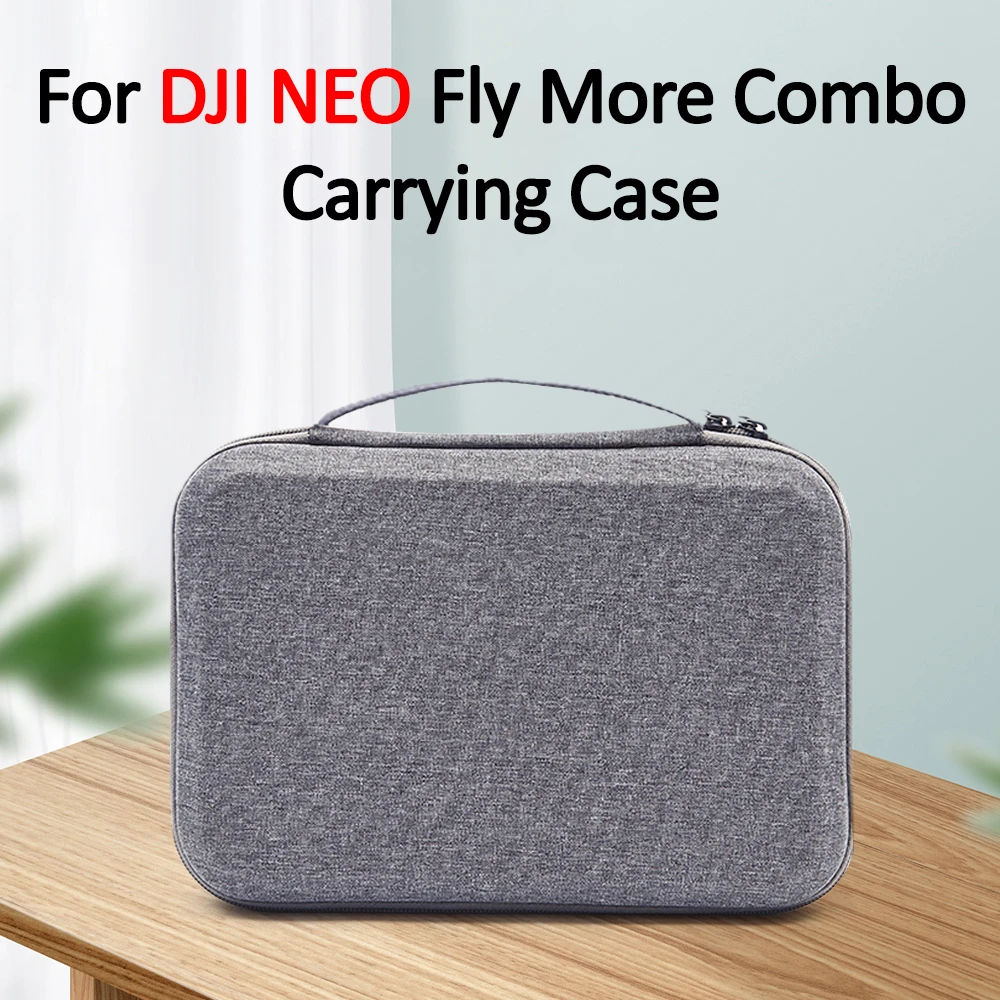 حقيبة حمل محمولة للسفر لملحقات طائرة DJI Neo بدون طيار حافظة واقية عالمية حقيبة يد محمولة لـ DJI NEO RC N3