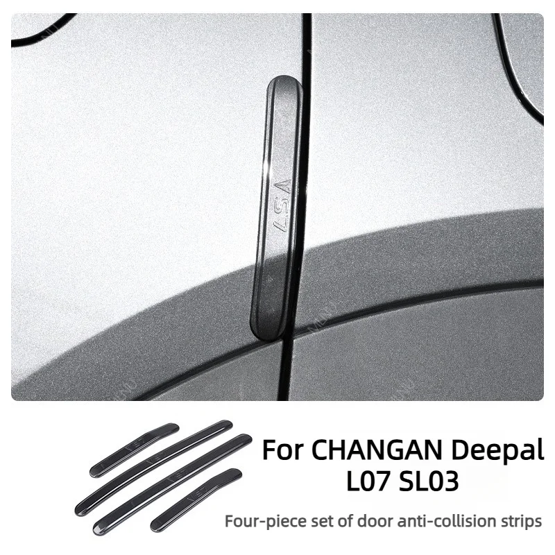 Door Edge Guard For CHANGAN Deepal L07 SL03 2026 2025 Accessories Plastic Material Impact Resistant Anti Scratch 2024 2023