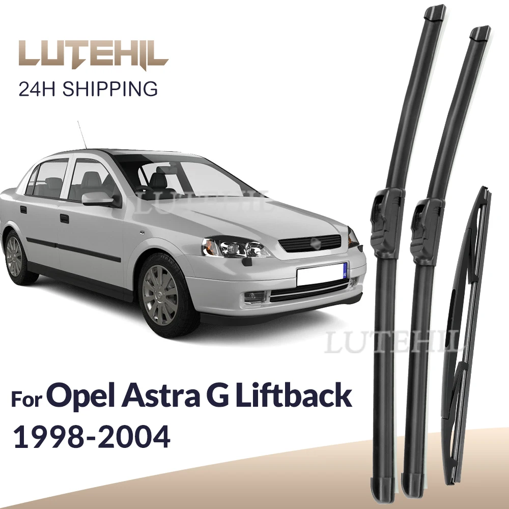 

For Opel Astra G Liftback 1998-2004 1999 2000 2001 Wiper Front&Rear Wiper Blades Windshield Windscreen Window Brushes 20"19"16"