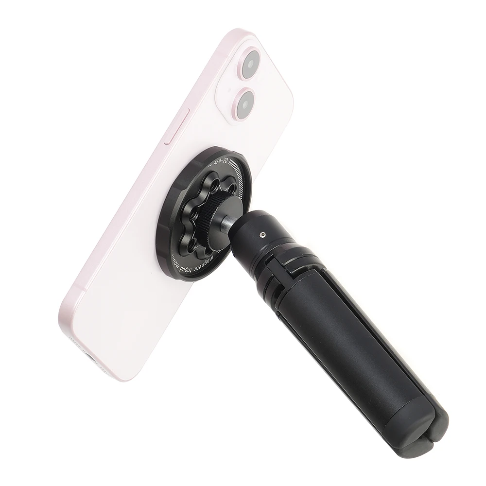 FOTGA-قاعدة هوائي مغناطيسي ، درجة قابلة للتعديل ، غلاف معدني ، مثبت راديو لليد السحرية البازلاء