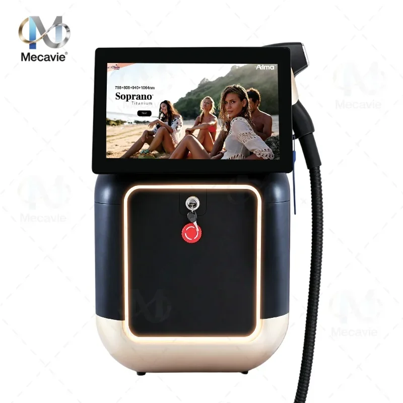 Multi Waves 5‑Waves Diode Laser Hair Removal Machine 2026 Updated 755 808 830 940 1064nm Ice Cooling Painless Salon Epilation
