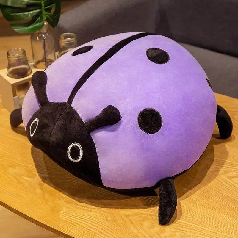 

Beetle Plush Toy Soft and Comfortable, Cute Seven Star Ladybug Plush Toy Gift