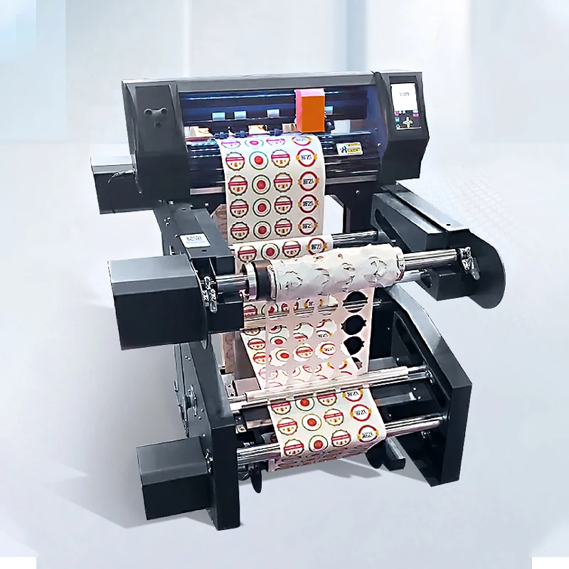 MOMO Digital Slitting Rewinding Machine Roll to Roll Label with Durable Bearing