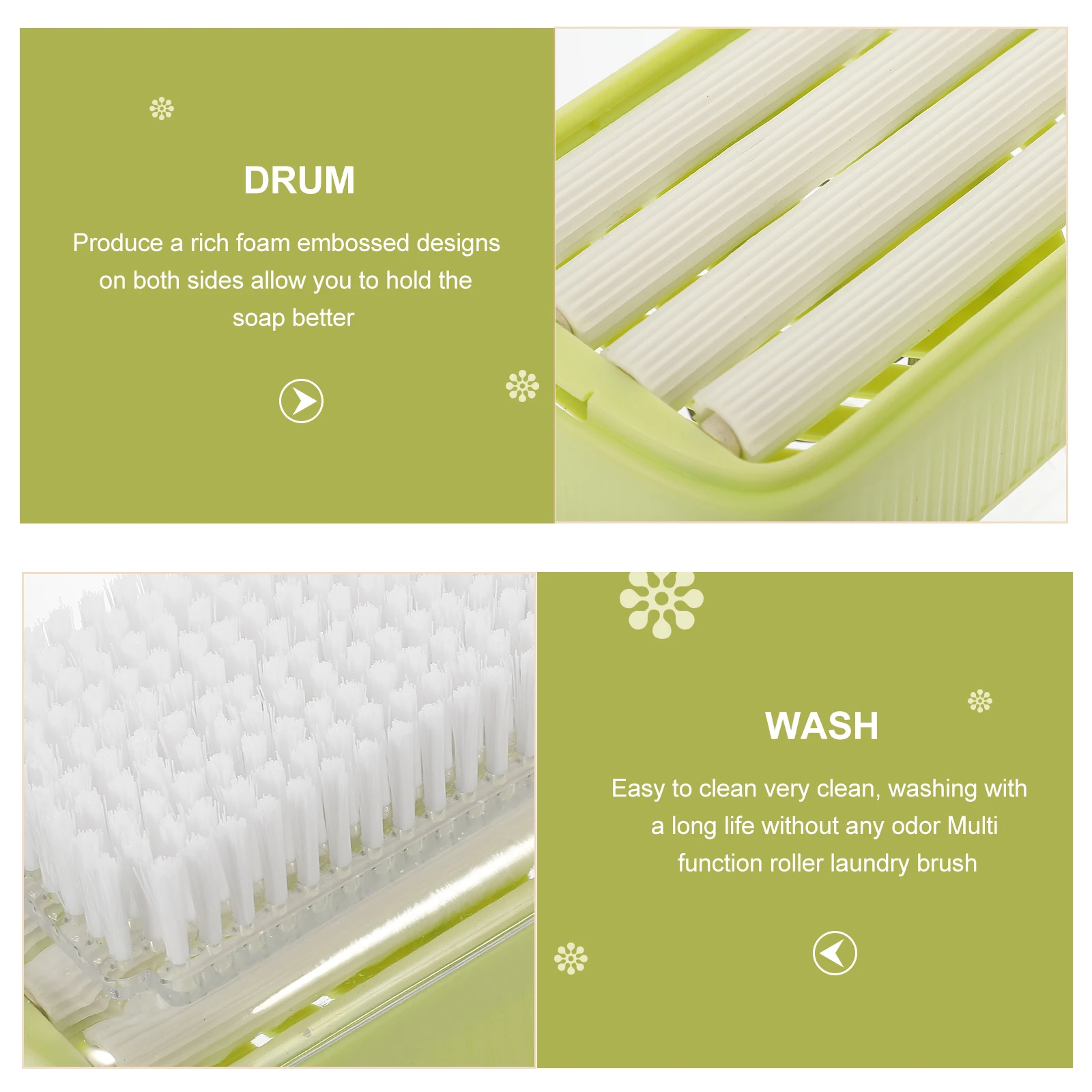 

Foaming Box Roller Type Multi-Functional Travel Container Pp Abs Materials Non-Slip Drainage Holes Quick Drying