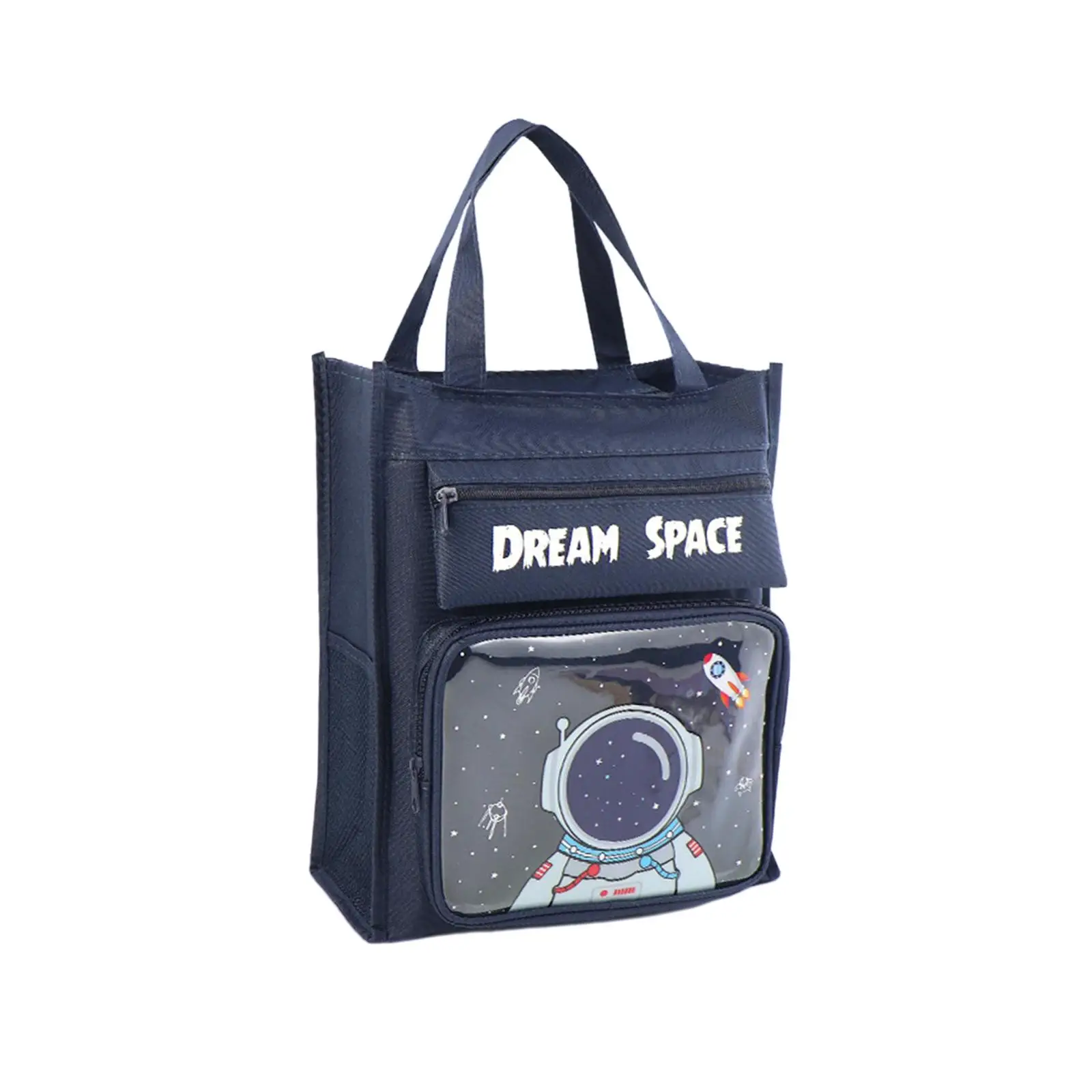 Kids Tote Bag Cartoon Oxford Cloth Book Bag for School Preschool Students