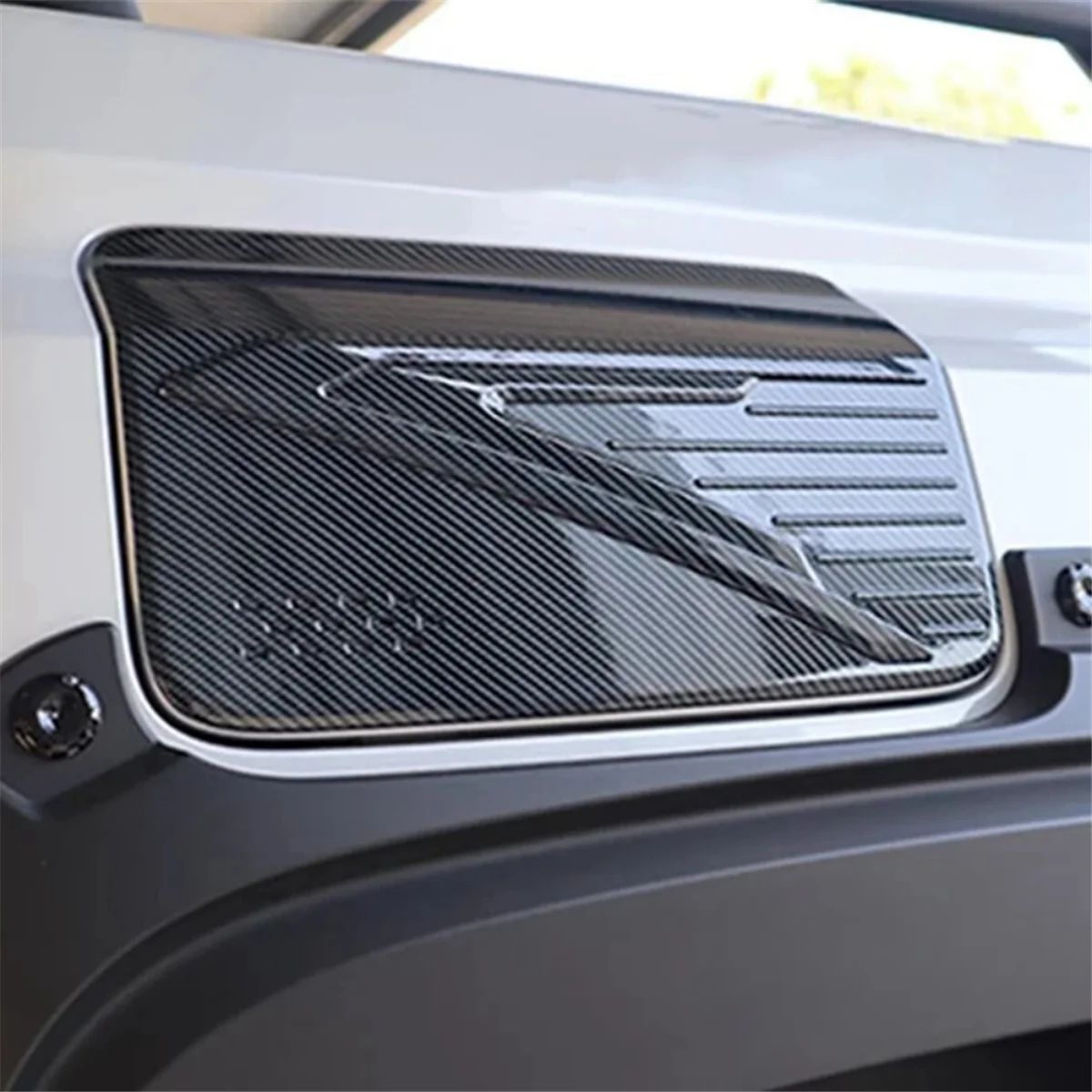 

Highly Recommended.For Mitsubishi Fuel Tank Cap Trim Cover Stickers Exterior Accessories