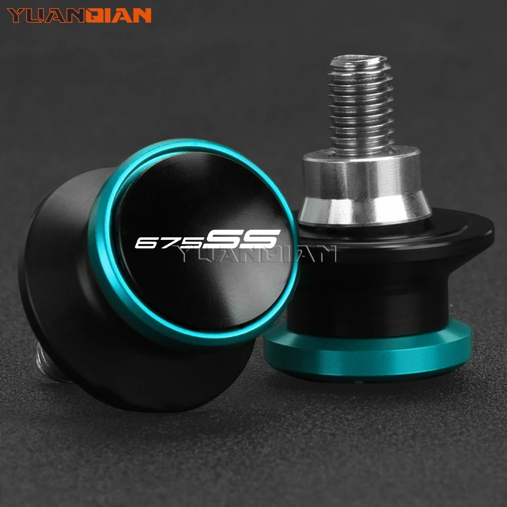 

Motorcycle Accessories 10MM Swingarm Spools Rear Stand Screws Sliders For CFMOTO CF MOTO 675SS 675 SS 675 SS675 2024 2025 2026