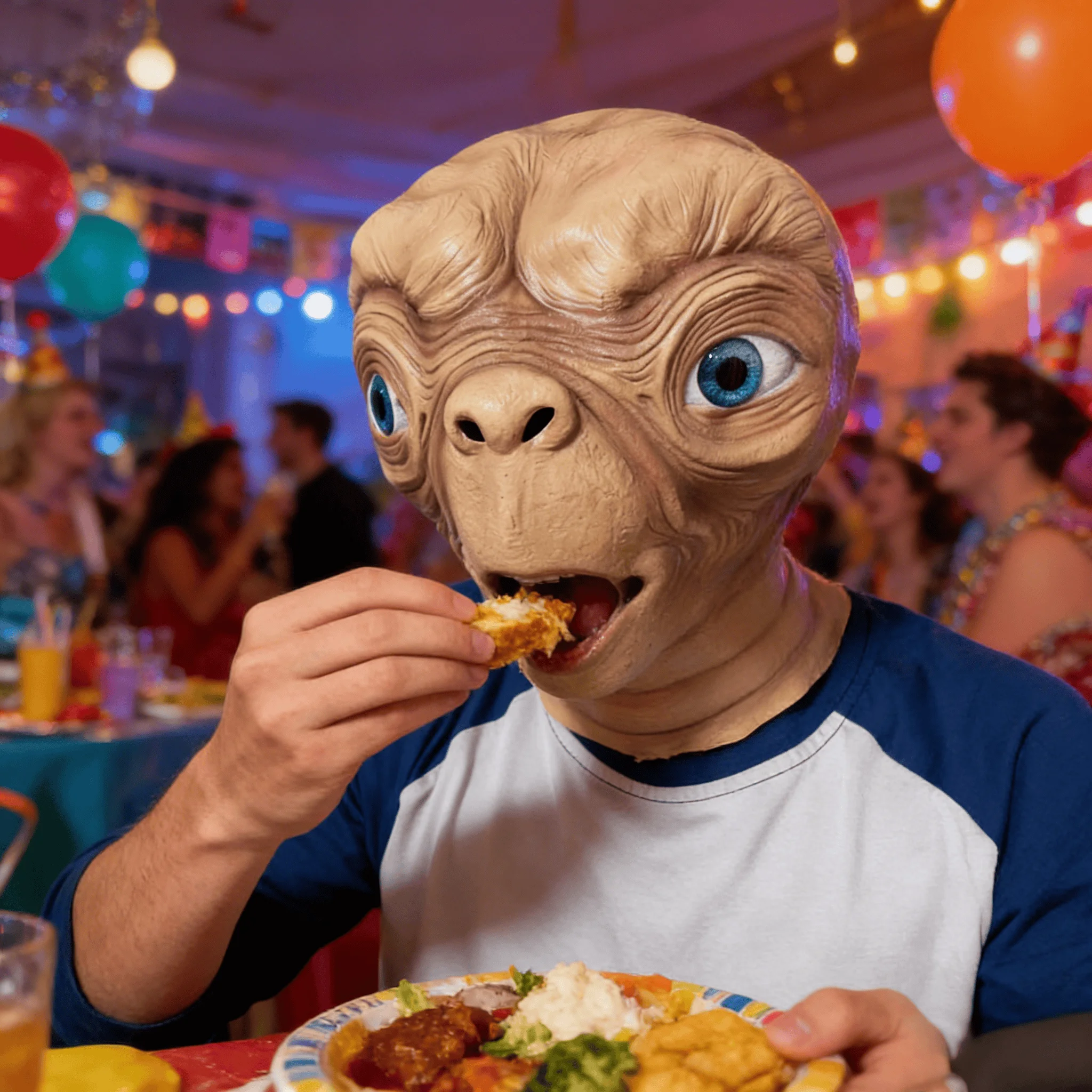 E.T. the Extra-Terrestrial Ins - огляд і ціна Latex Alien Mask Realistic