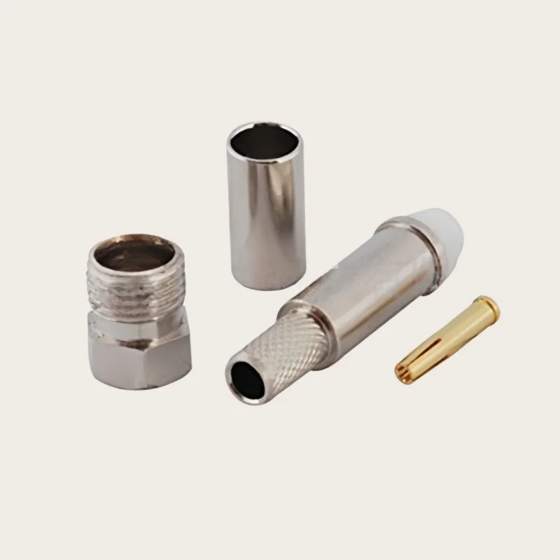 2pcs/LOT FME Male Female crimp for RG316 RG174 /RG58 RG142 Cable RF coaxial Connector adaprers