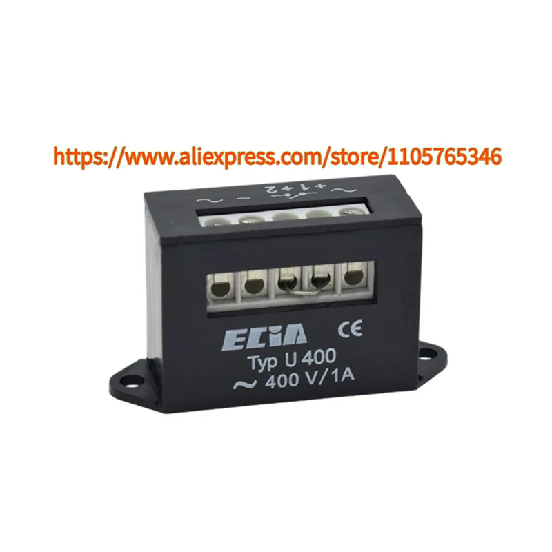 1pcs Brake Rectifier ECIA Typ U400 U230 1A 400V 230V Motor Brake Holding Rectifier Module Rectifier Power Supply