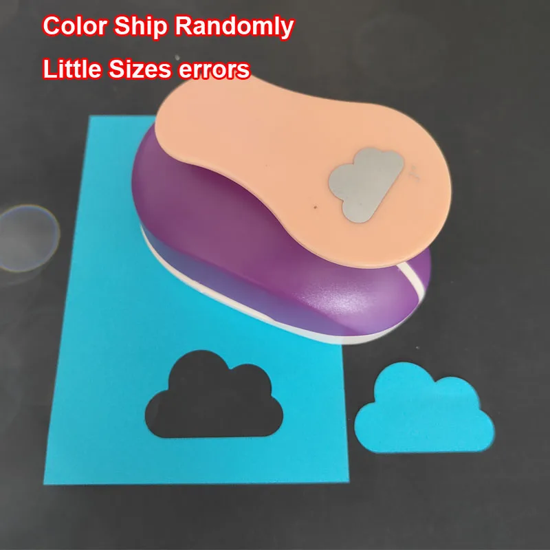 Large Size Cloud Four Leaf Punch Scrapbooking School Paper Puncher EVA Hole Punch Flower Embossing School Cutter