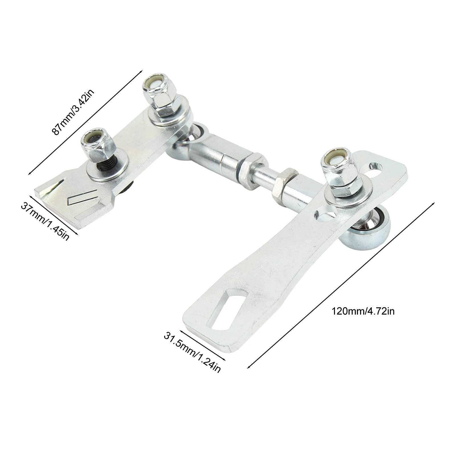 Transfer Case Linkage Components Silver Anti Oxidation Low Noise Transfer Case Linkage Kit Exquisite Craftsmanship for Vehicle