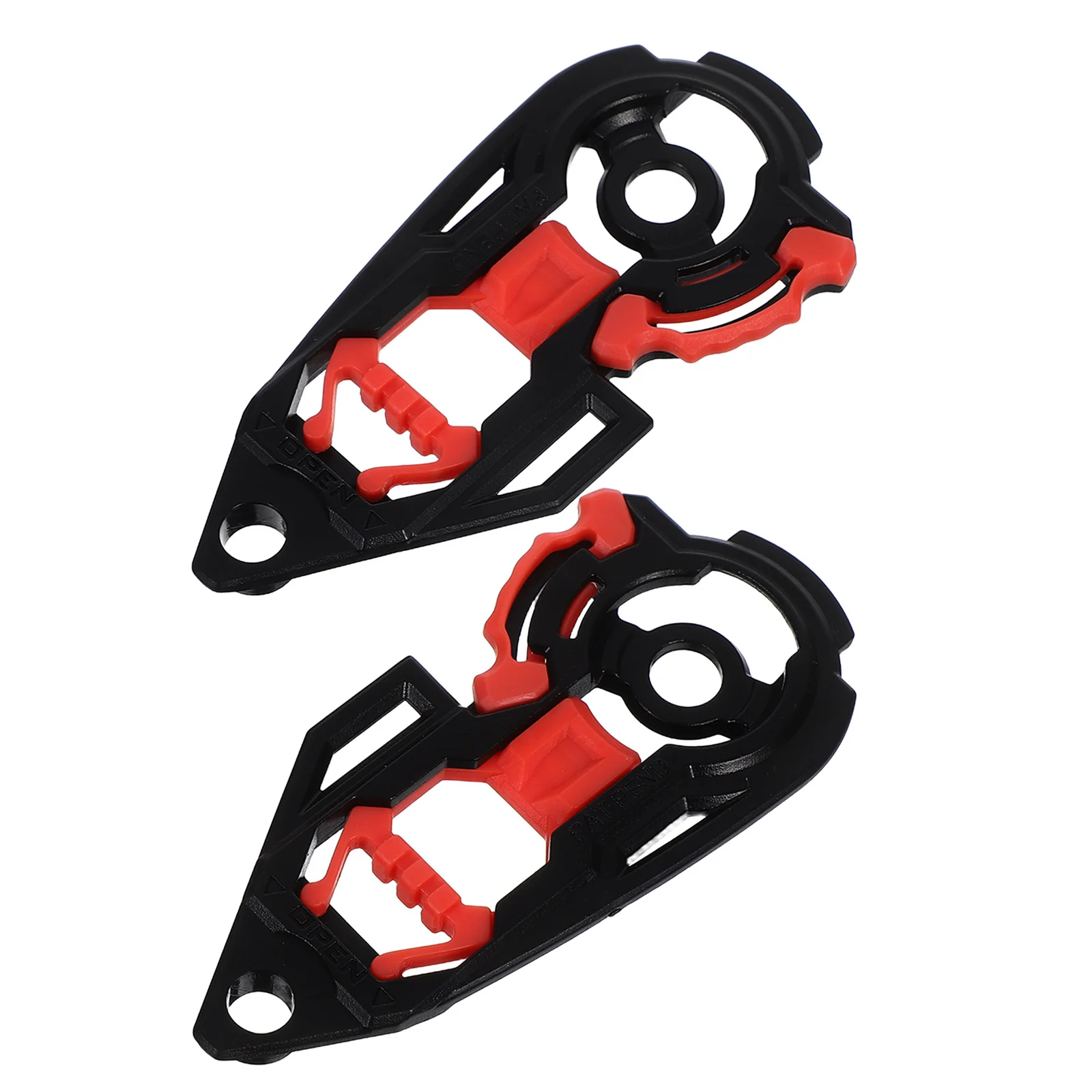 

2Pcs Visor Gear Replacement Motorcycle Part Quick Detach System Wind Resistant Stable Performance for All Weather