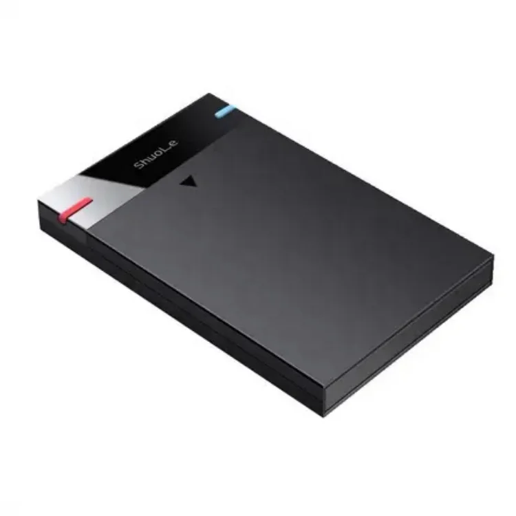 오리지널 브랜드의 새로운 제품! 외장형 하드 드라이브 도구 무료 HDD 케이스 USB 3.1 Type-C HDD 인클로저 2.5인치 HD 휴대용 저장 장치 지원