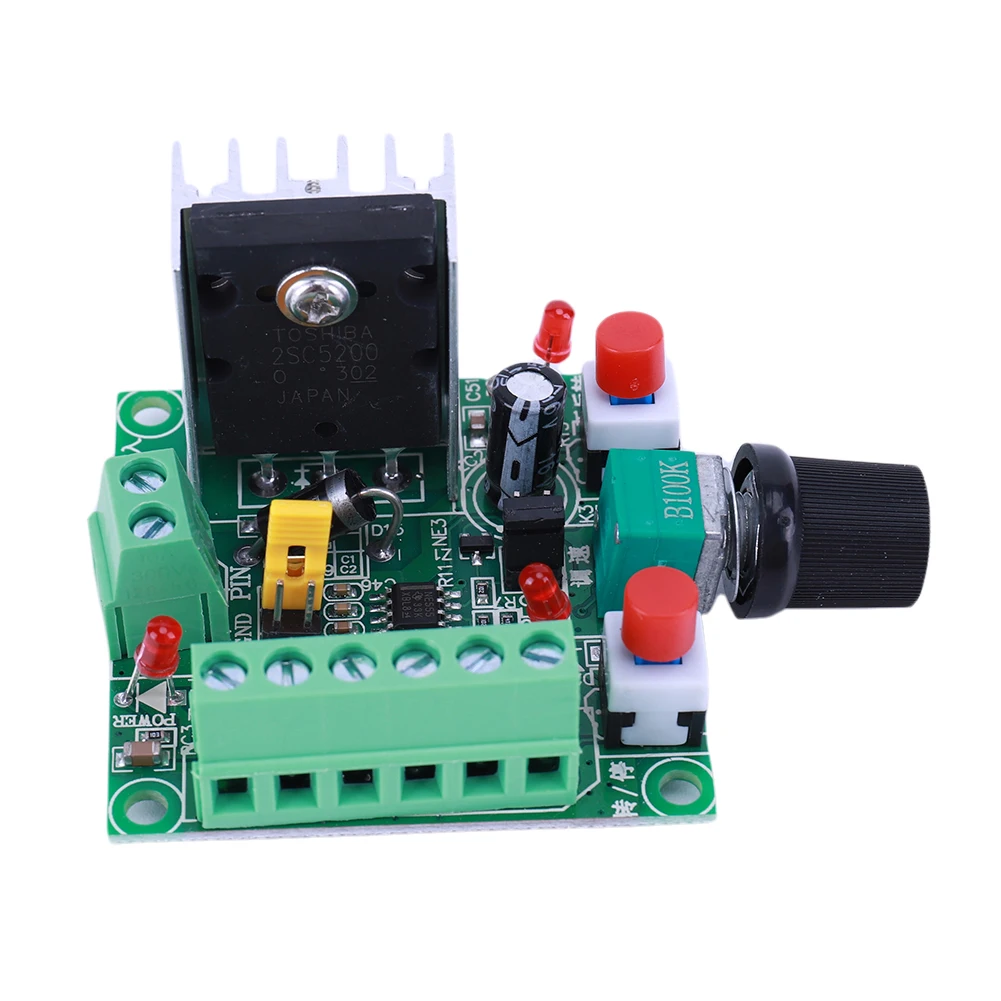 Step Motor Drive Simple Controller Adjustable Frequency Regulation Stepper Motor Driver Easy Controller PWM Speed Controller