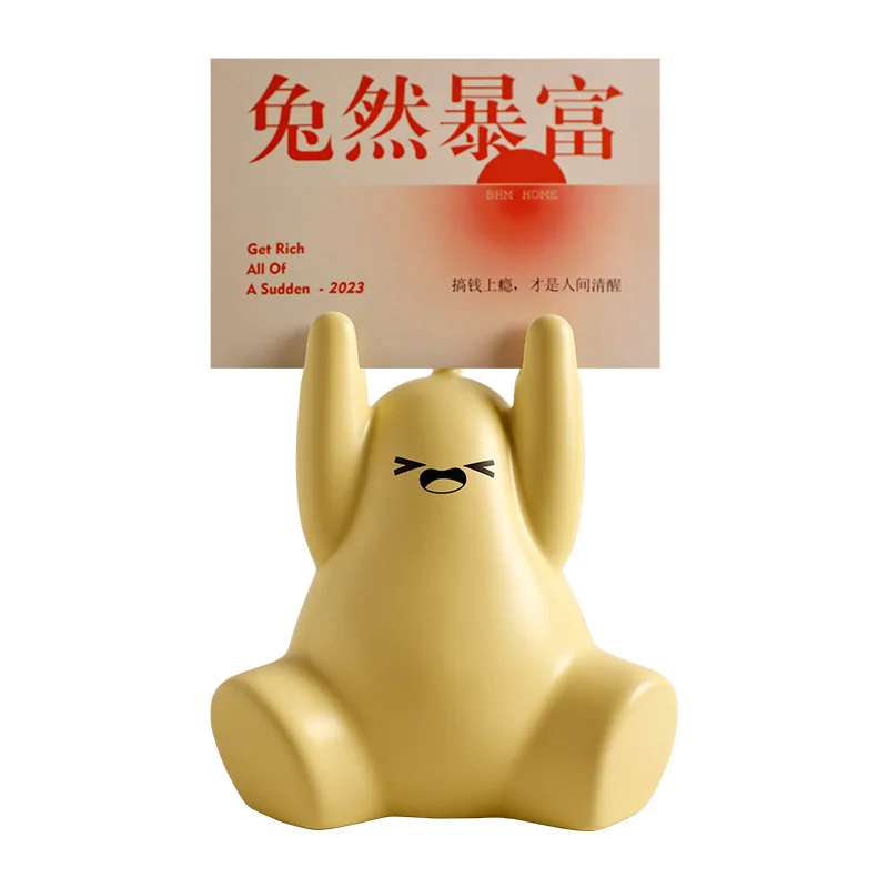

Beihanmei Creative Ornament Home Living Room Bedroom Desktop Valentine's Day Decoration Birthday Gift Message Folder