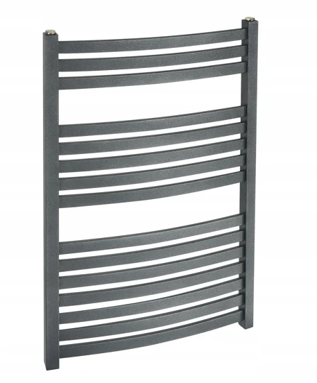 Ladder badkamerverwarming zwart LUPO 71,5x53 cm