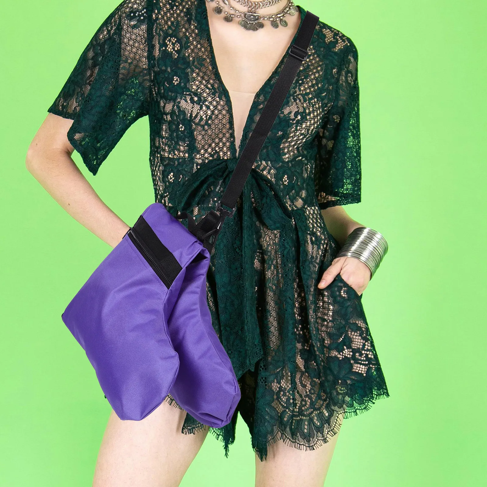 حقيبة تزلج على شكل شخصية مع أشرطة كتف مريحة مثالية لتخزين الزلاجات المضمنة والسفر المنظم #2