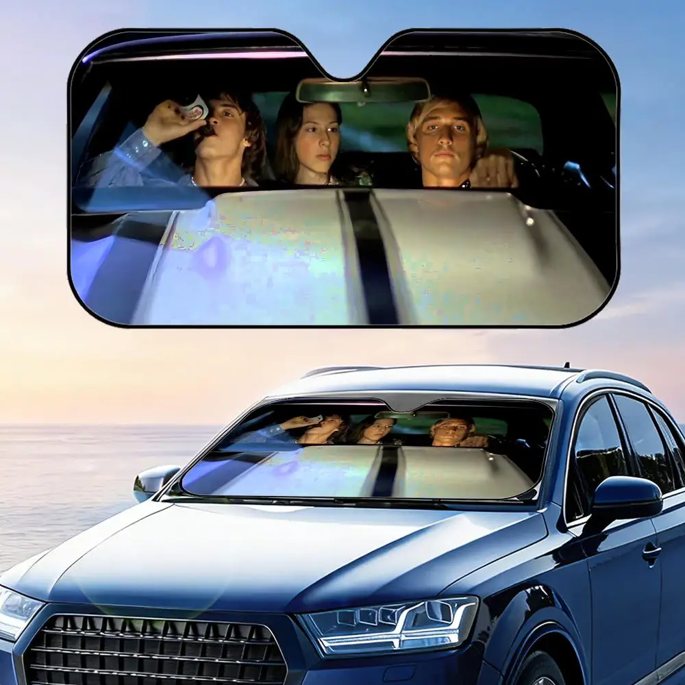 

D-Dazed and Confused Sun Visor Foldable Car Windshield Sun Shade UV Protection Reflective Heat Insulation Reusable Cover