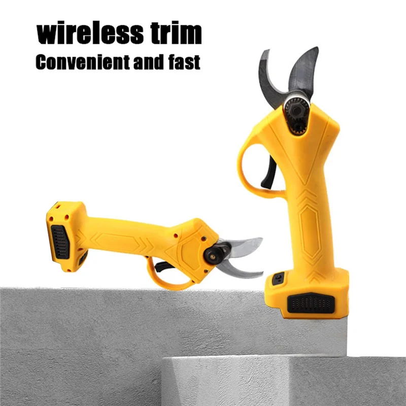 GTBL For 21V 30Mm Electric Shear Electric Pruner Garden Scissors Tools Pruning Shears Garden Tool