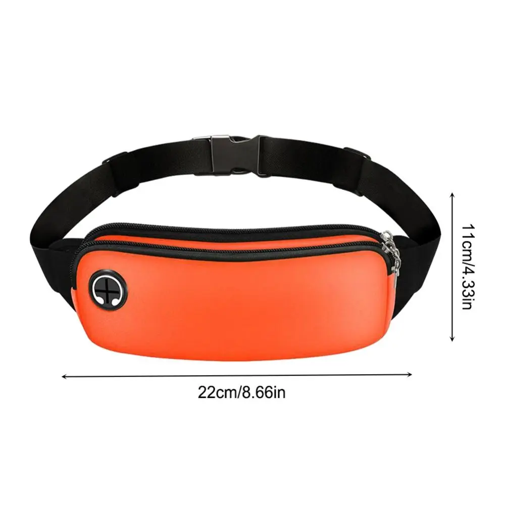 Polyester Waist Pack Mobile Phone Holder Waterproof Fashion Chest Bags Belt Bag