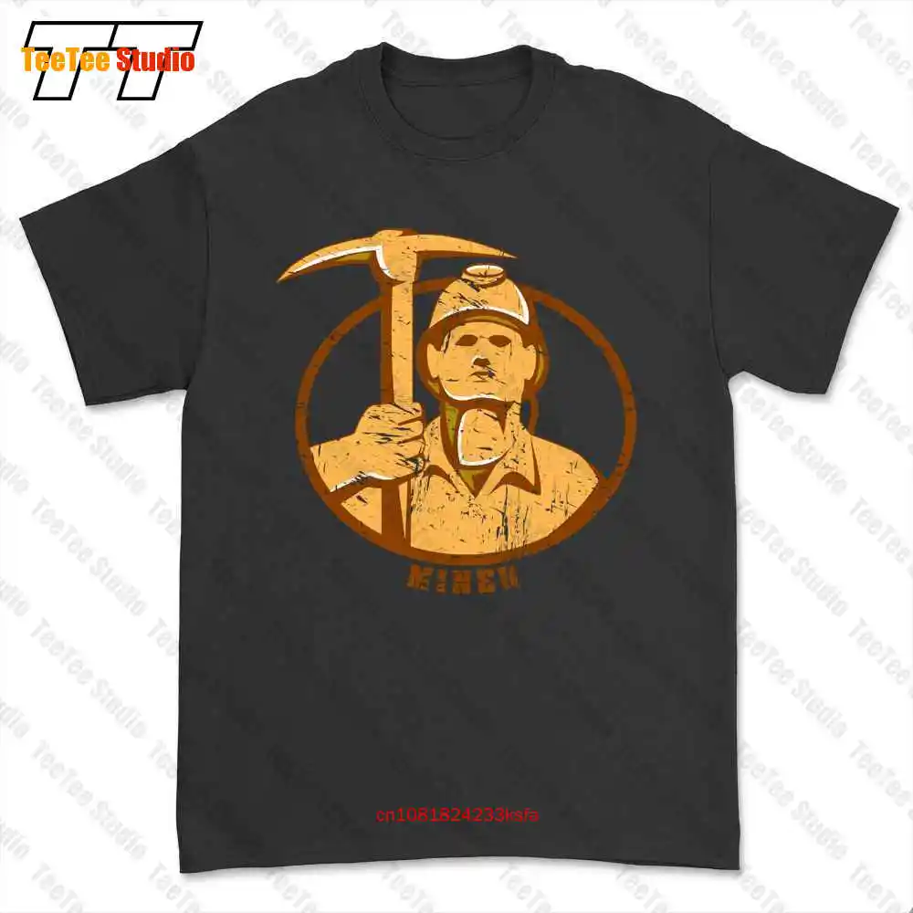 Miner Iv Coal Miner Mineworkers Mine Miners Mining T-shirt Tee V8AC