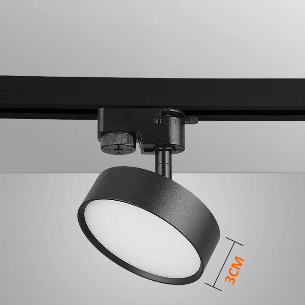 9W 12W 18W Ceiling Light 220V Interior Track Light Foldable Railspot Lighting For Decoration Living Bedroom Hallway