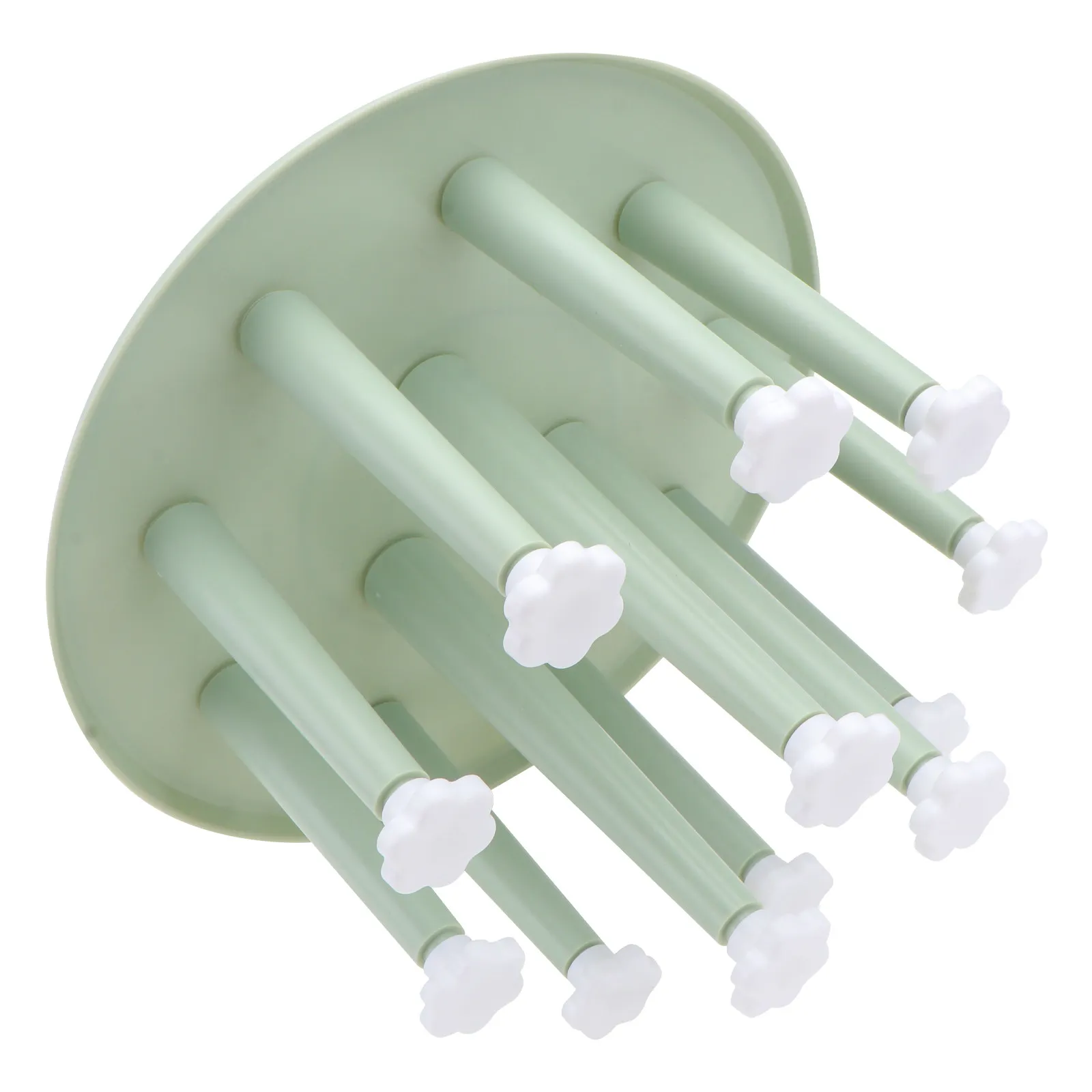 

1pc Red Wine Glass Storage Rack Plastic Cup Draining Shelf For Kitchen Home Bar Cup Organizer Drain Tray Kitchen Storage