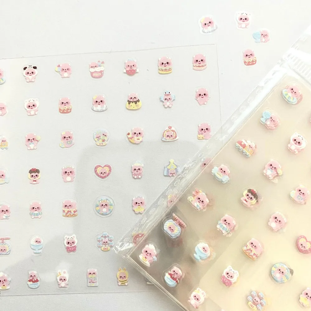 10 قطع من ملصقات الخنزير الوردية اللطيفة - ديكور Kawaii للمجلات وتسجيل متجر YourLife #4