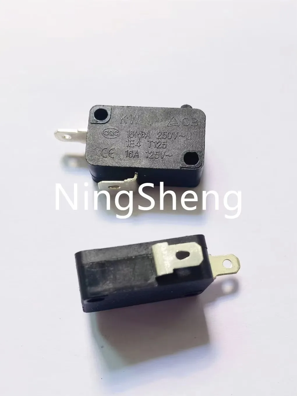 Original new 100% KW3AT-16 2pin micro switch 16(5)A 250V 1E4 T125 16A 125V one-way closed spot welding