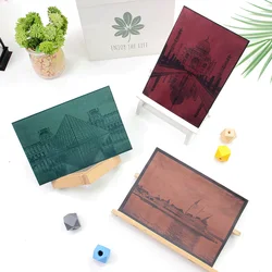 A6 Colourful Sun Printing Cyanotype Paper Film Kit With Architecture Film 5/40 Pcs Solar Print Paper & Tutorial For Beginner DIY