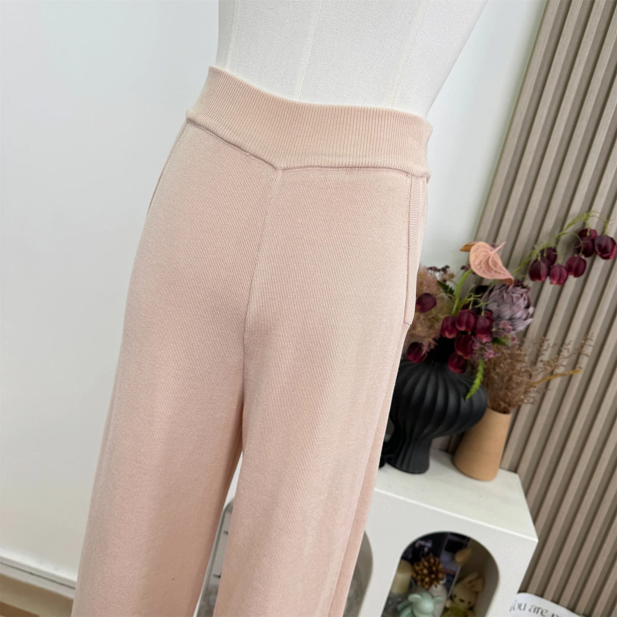 Women's Elegant Spring Autumn  - огляд і ціна Wide Leg Palazzo Pants