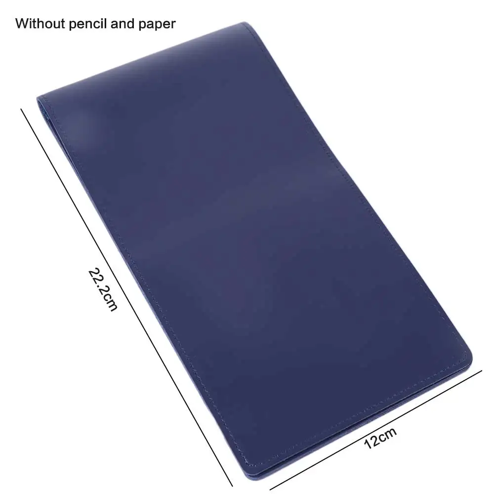 بو الجلود جولف النتيجة كتاب أسود براون ساحة كتاب جولف حامل بطاقة النتائج 3 ألوان المدمجة النتيجة دفتر عشاق الغولف