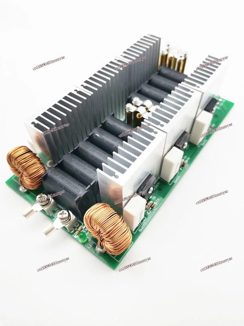 

Tapless 6 tube ZVS high frequency induction heater quenching intermediate frequency furnace module DIY kit