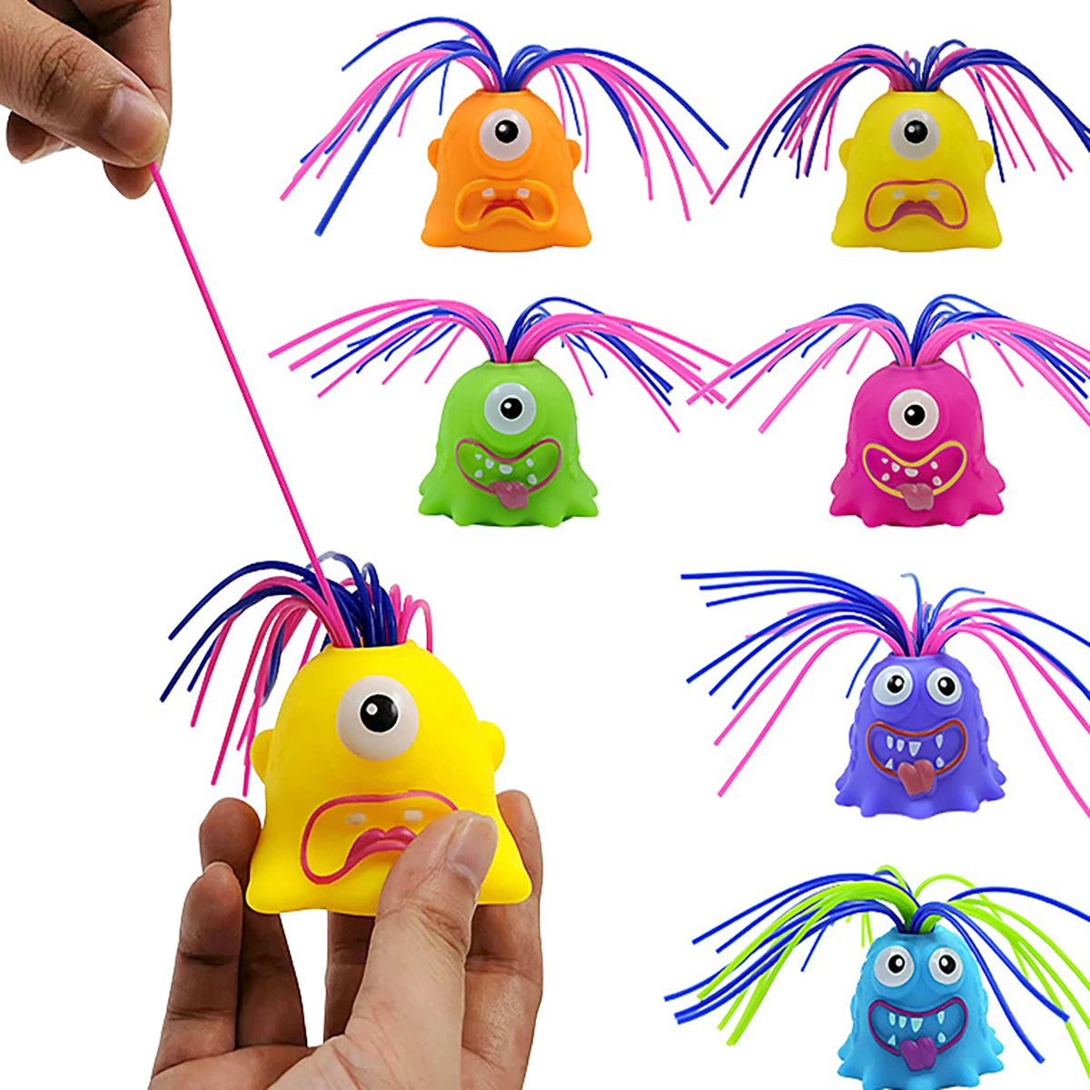 

Pulling hair can call you a little monster, unique and soothing toy for stress relief release