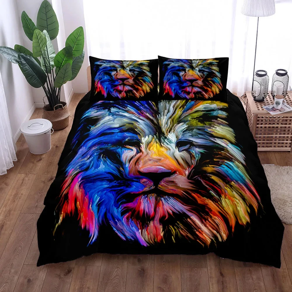 Abstract Space Nebula Duvet Cover Set UK Single Double Queen King US Twin Full King Size Bed Linen Set