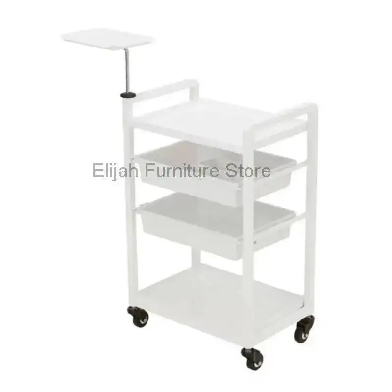 

Room Drawing Multifunction Trolley Beautify Nordic Salon Bedroom Manicure Salon Trolley Carrito Auxiliar barber shop furniture