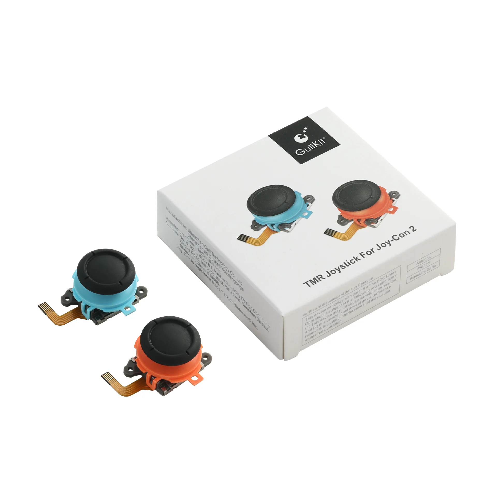 Joycon Joystick Replacement for Nintendo Switch 2,Upgrade Anti-Drift TMR Magnetic Switch 2 Joysticks Analog Thumbsticks Joy-Con
