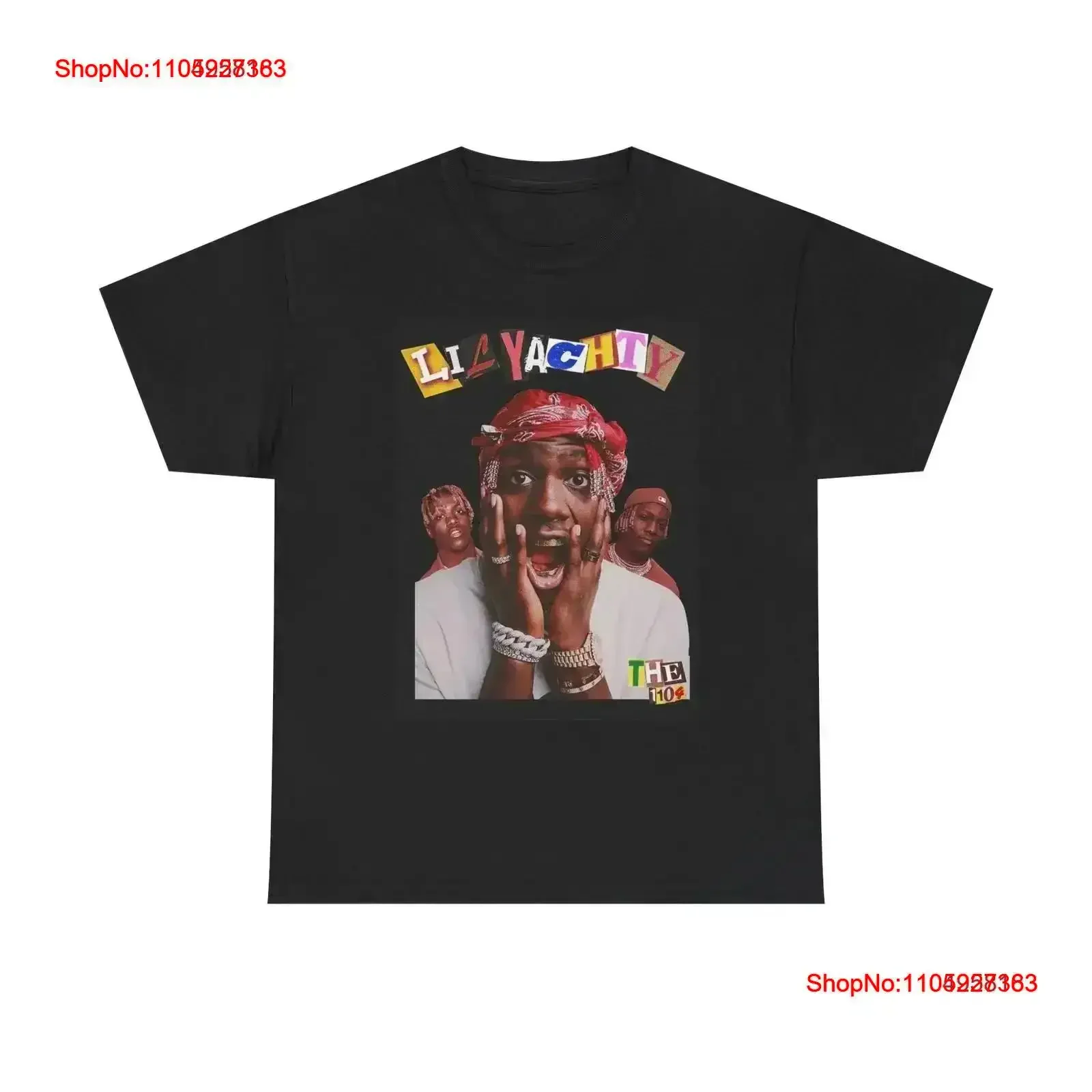 

Lil Yachty Футболка Винтаж ATL Ретро Тяжелый Хлопок Промытый Повседневная Графика Стильная дизайнерская одежда Дышащая Мягкая винтажная одежда